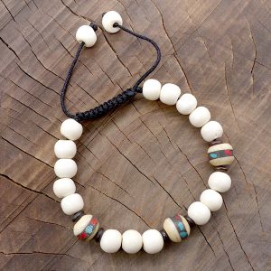 BrMala277 Bracelet Mala Os de Buffle – Image 5