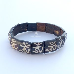 BRD373 Bracelet Os de Buffle Om – Image 4