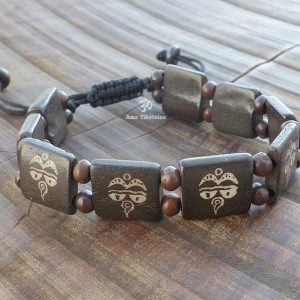 BRD375 Bracelet Tibétain Yeux de Bouddha – Image 2