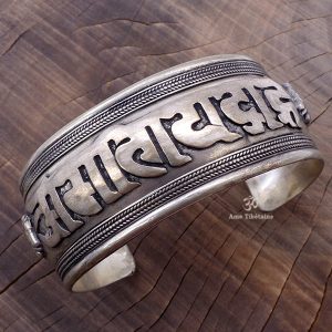 BRD392 Bracelet Tibétain Mantra Om Mani Padme Hum – Image 1