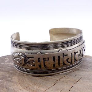 BRD392 Bracelet Tibétain Mantra Om Mani Padme Hum – Image 2