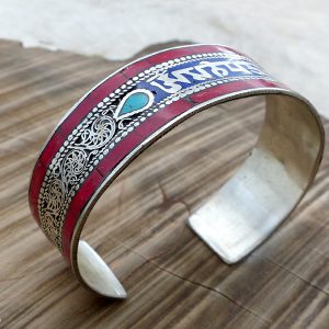 BRD223 Bracelet Tibétain Mantra Om Mani Padme Hum – Image 3