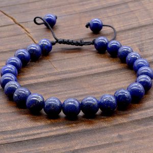 BrMala228 Bracelet Mala Lapis Lazuli – Image 2