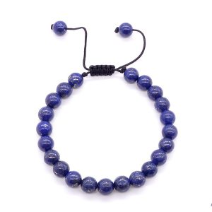 BrMala228 Bracelet Mala Lapis Lazuli – Image 4