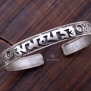 BRD351 Bracelet Tibétain Filigranes Mantra – Image 2