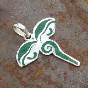 PA139 Pendentif Argent Massif Yeux de Bouddha – Image 1
