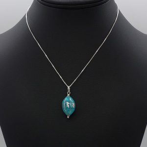 PA236 Pendentif Argent Massif Mantra Om Mani Padme Hum – Image 3