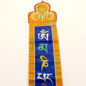 BB36 Bannière Tibétaine Mantra Om Mani Padme Hum – Image 2