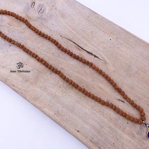 Mala157 Mala de Prières Rudraksha Om – Image 3