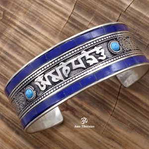 BRD395 Bracelet Tibétain Mantra Om Mani Padme Hum – Image 1