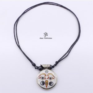 CD125 Collier Tibétain Mantra – Image 1