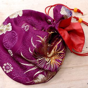 PochTib90 Pochette Tibétaine pour Mala – Image 1