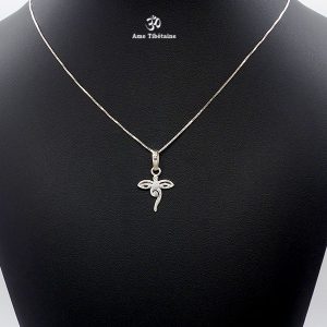 PA416 Pendentif Argent Massif Yeux de Bouddha – Image 2