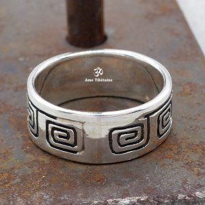 BA294 Bague Argent Massif Taille 58 – Image 3