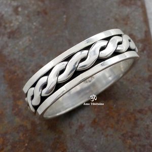 BA295 Bague Argent Massif Taille 66 – Image 2