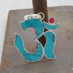 PA146 Pendentif Argent Massif Om – Image 4