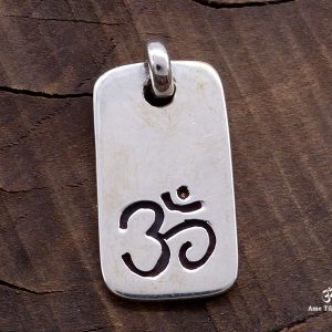 PA165 Pendentif Argent Massif Om – Image 7