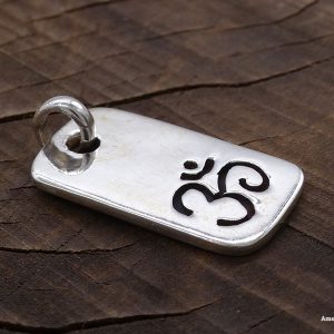 PA165 Pendentif Argent Massif Om – Image 8