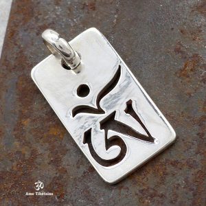 PA168 Pendentif Argent Massif Om – Image 7