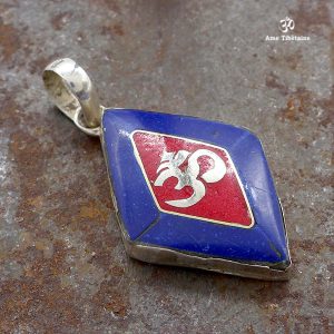 PA211 Pendentif Argent Massif Om – Image 5