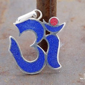 PA355 Pendentif Argent Massif Om – Image 4