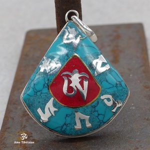PA372 Pendentif Argent Massif OM Mantra – Image 1