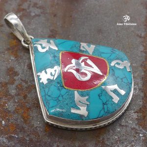 PA372 Pendentif Argent Massif OM Mantra – Image 5