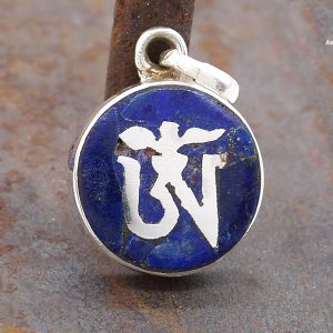 PA383 Pendentif Argent Massif Om – Image 1