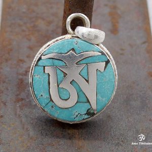 PA298 Pendentif Argent Massif Ghau Om – Image 1