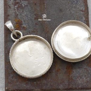 PA298 Pendentif Argent Massif Ghau Om – Image 4