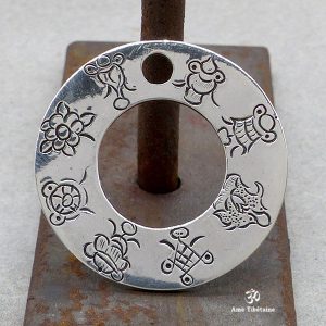 PA259 Pendentif Argent Massif Astamangala – Image 1