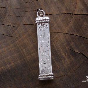 PA358 Pendentif Argent Massif Ghau Astamangala – Image 2