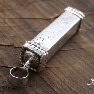 PA358 Pendentif Argent Massif Ghau Astamangala – Image 4