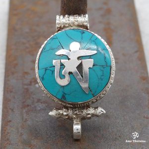 PA362 Pendentif Argent Massif Ghau Om – Image 1