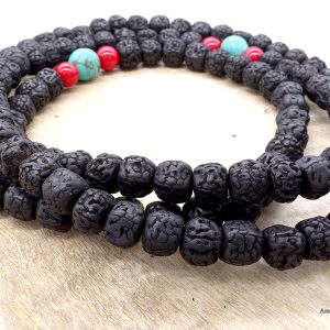 Mala166 Mala de Prières Rudraksha – Image 2