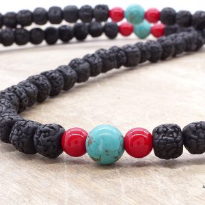 Mala166 Mala de Prières Rudraksha – Image 3