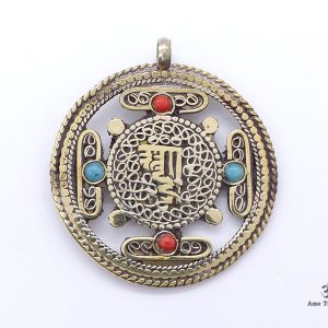 PD81 Pendentif Om Kalachakra – Image 1