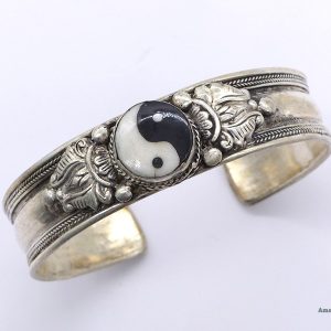 BRD415 Bracelet Tibétain Yin Yang – Image 1