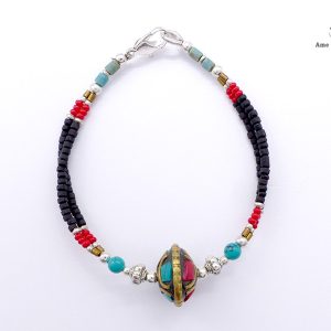 BRD278 Bracelet Tibétain 17 cm – Image 1