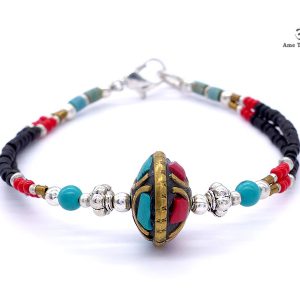 BRD278 Bracelet Tibétain 17 cm – Image 5