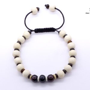 BrMala278 Bracelet Mala Os de Buffle – Image 1