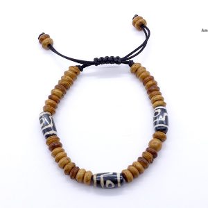 BrD216 Bracelet Tibétain Os de Buffle – Image 2