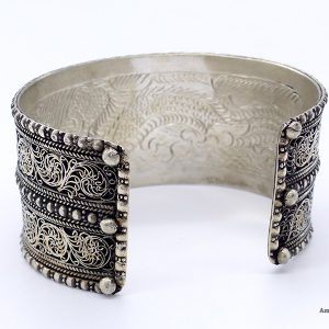 BRD345 Bracelet Tibétain Filigranes – Image 8