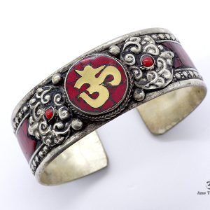 BRD359 Bracelet Tibétain Om – Image 1