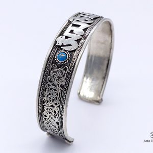 BRD366 Bracelet Tibétain Filigranes Mantra – Image 5