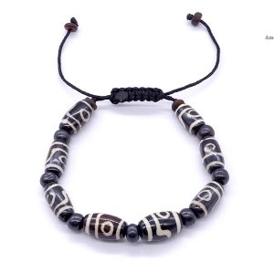 BrD215 Bracelet Tibétain Os de Buffle – Image 1