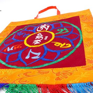 BB28 Bannière Tibétaine Mantra Om Mani Padme Hum – Image 3
